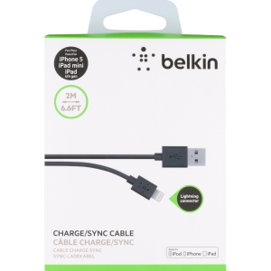 Belkin MIXIT↑™ Lightning Charge/Sync кабел - 2.1А/10W: 2.0м