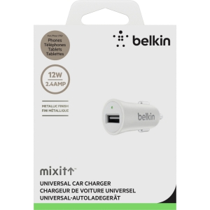 Belkin MIXIT↑™ Metallic 12V зарядно - 2.4А/12W