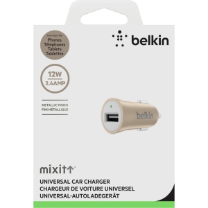Belkin MIXIT↑™ Metallic 12V зарядно - 2.4А/12W