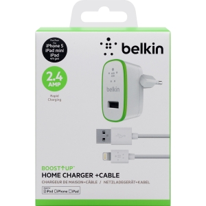 Belkin BOOST↑UP™ 220V зарядно - 2.4A/12W