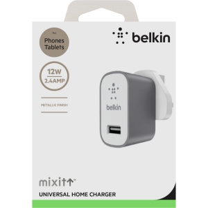 Belkin MIXIT↑™ Metallic 220V зарядно - 2.4А/12W