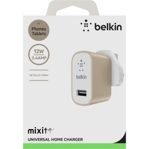Belkin MIXIT↑™ Metallic 220V зарядно - 2.4А/12W