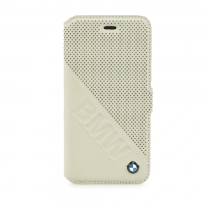 Book case BMWBMFLBKP6LDLT iPhone 6 4,7“ beige