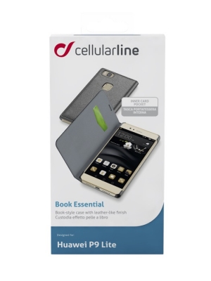 Book Essential за Huawei P9 Lite черен