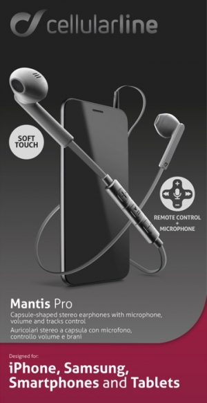 Стерео слушалки с микр AP MANTIS PRO сиви
