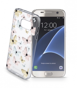 Style калъф за Sams Gal S7 пеперуди