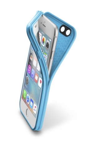 Водоустойчив калъф за iPhone 6 4,7 син