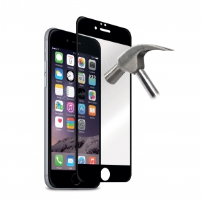 PURO FULL EDGE TEMPERED GLASS: iPhone 6S: черен