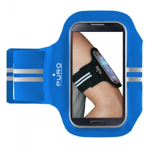 PURO ARMBAND калъф за смартфон до 5.1“: син