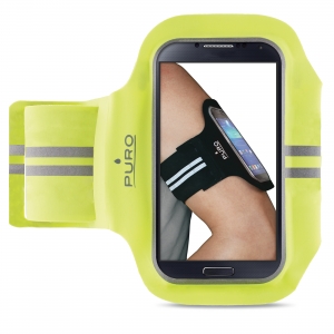 PURO ARMBAND калъф за смартфон до 5.1“: лайм