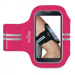 PURO ARMBAND калъф за смартфон до 5.1“: розов
