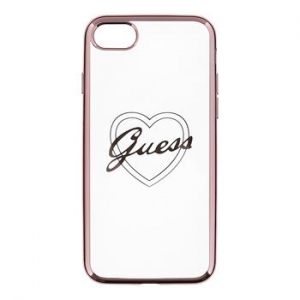 Faceplate case GUESS GUHCP7TRHRG iPhone 7 rose
